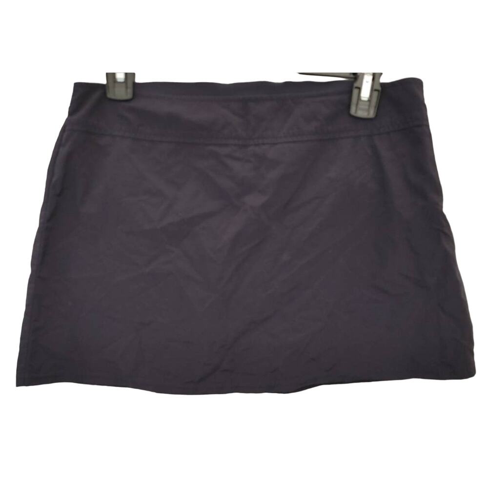 Land's End Athletic Skirt Hiking Lined Sz 6 Black